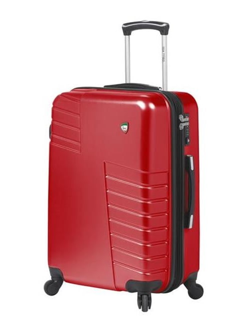 mia toro mondavio hardside 24 inch spinner luggage, red - Walmart.com