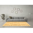 thumbnail image 3 of Ahgly Company Indoor Rectangle Abstract Brown Modern Area Rugs, 2' x 4', 3 of 4