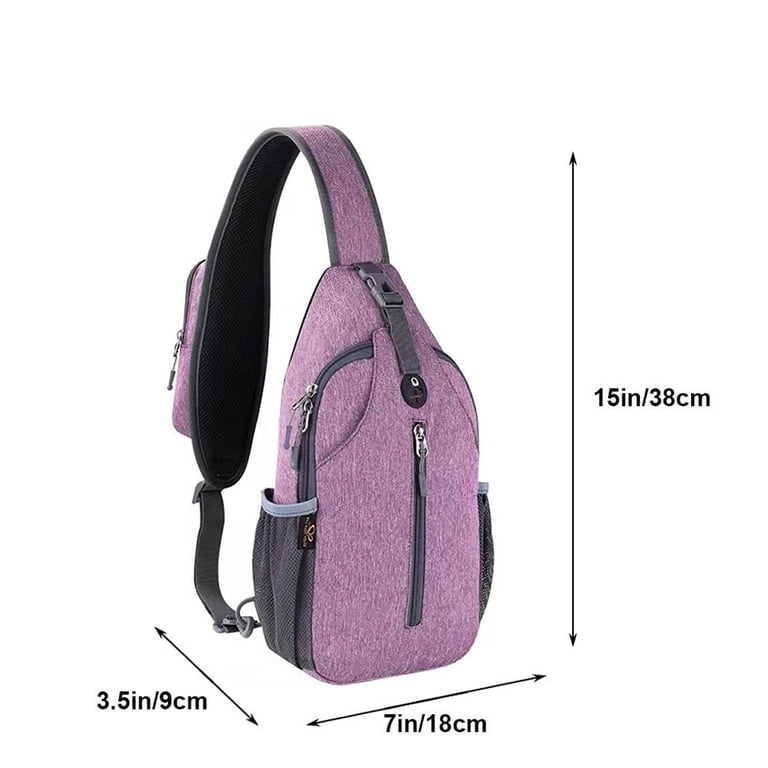 Waterproof Sling Bag Crossbody Backpack for Men Women Sling  display picture 2