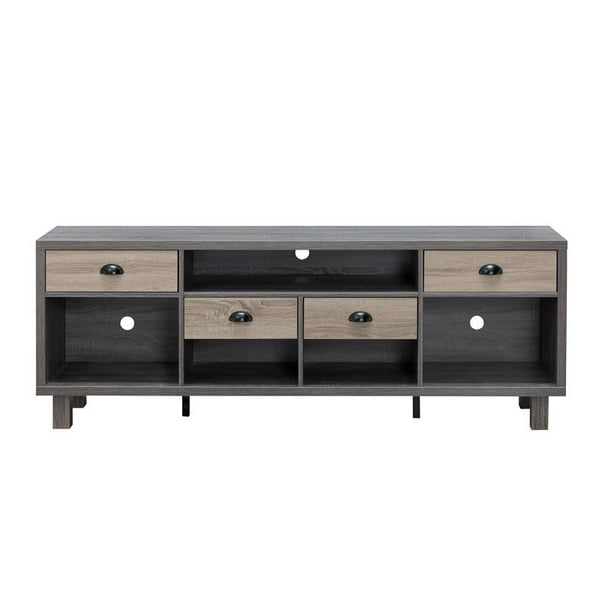 Featured image of post Modern Grey Wood Tv Stand - Materials vary from solid wood to plastic and fiberglass, and the shapes are as.
