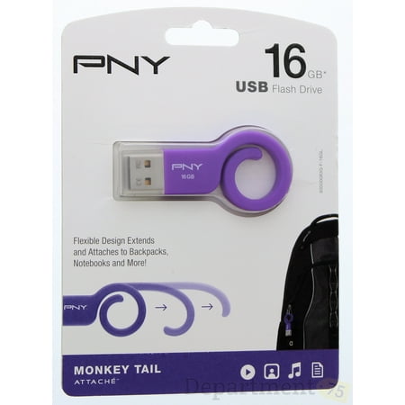 Tail Drive - PNY Monkey Tail 16GB USB Flash Drive