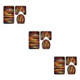 thumbnail image 3 of Maytalsory 1/2/3/5 Comfortable And Durable Bath Rug - Enjoy Luxurious Bath Experience Fashionable Fashion Bath Mat Set Q190816-B041 3PCS, 3 of 6