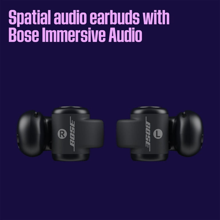 Bose Ultra Open Earbuds, Open Ear Wireless Earbuds, Black Bose Ultra Open Earbuds, Open Ear Wireless Earbuds, Black