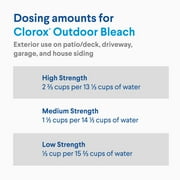 Clorox Outdoor Bleach Cleaner, 121 oz