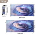 thumbnail image 4 of Qxltty Purple Petal Ripple Beach Towel Sand Free Bath Towel Absorbent Quick Dry Soft Lightweight Blanket for Travel Gym Camping 71x31in, 4 of 9