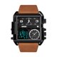 thumbnail image 1 of Reloj Cuarzo Deportivo Digital Pantalla LED Cuero PU Con Cronómetro, 1 of 9