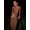 Brown, variant on kliou Hollow Women Dresses Sexy Shirring Chic Cut Shape Incline Shoulder Solid Side Split Bodycon Midnight Party Clubwear Robe