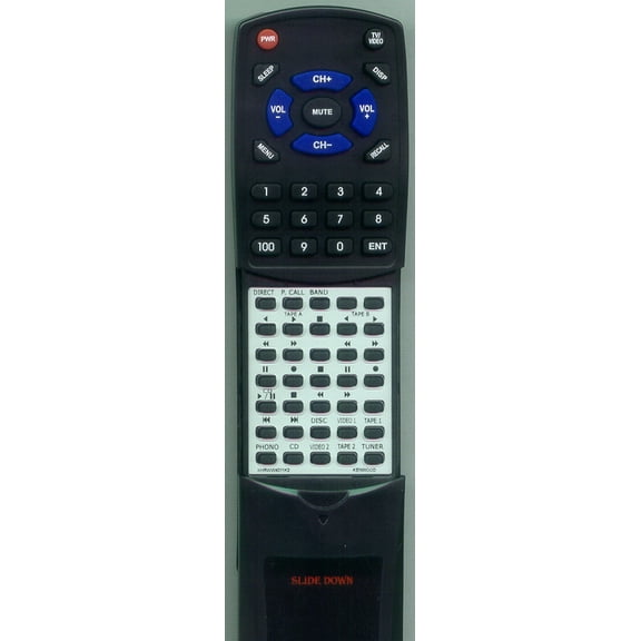 Replacement Remote for KENWOOD A70-0908-05, A70090805, RTKHRWW4011K2, RC5040, KRV5550, KRA5050, KRA4050, KRA5040
