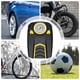 thumbnail image 3 of Bomba de aire de 150PSI bomba de inflado de 12V CC linterna automática para bola de neumático de bicicleta de coche Hugtrwg Para estrenar, 3 of 9
