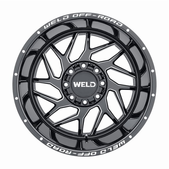 Weld Fulcrum Wheels 20x9 Gloss Black