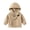 Khaki, variant on KYAIGUO 1-7Y Boys Windbreaker Jacket Hooded Lightweight Spring Fall Jackets Solid Color Zipper Trench Coats for Kids Toddler