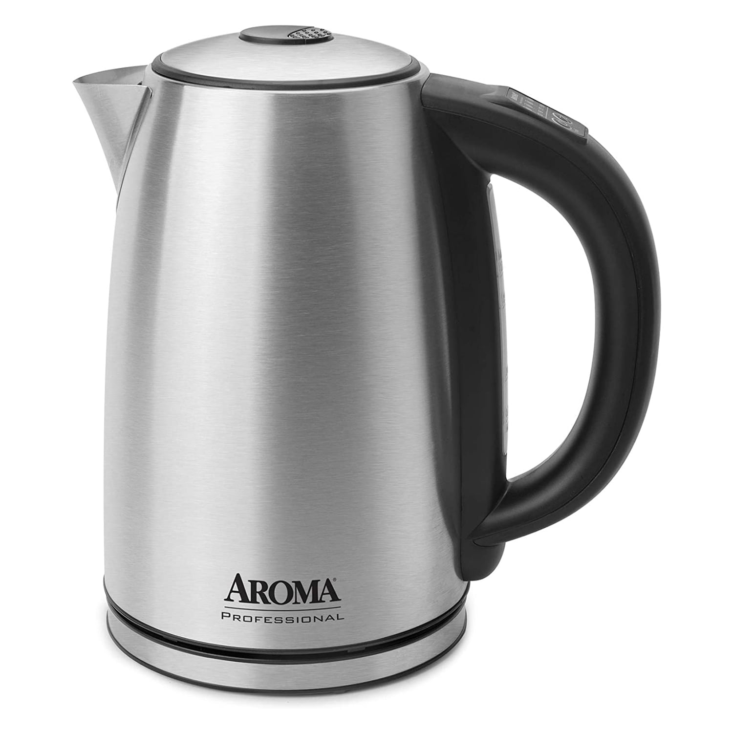 Aroma AWK1800SD 1.7L 7 Cup Digital Stainless Steel Electric Kettle