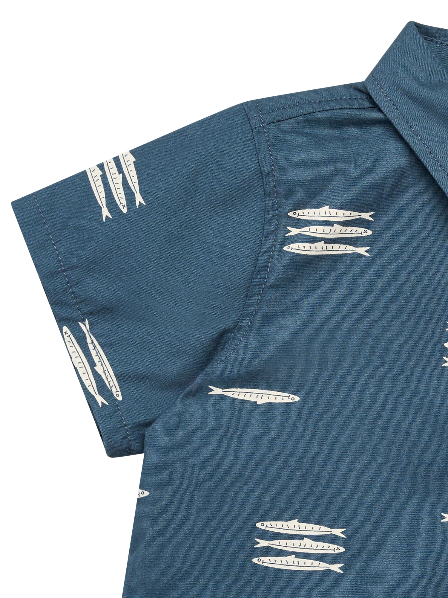 Modern Moments by Gerber Toddler Boy Resort Shirt and Short Outfit Set, 2-Piece, 12 Months - 5T