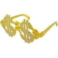 thumbnail image 2 of LINLIN Pack of 2 Party Glasses Dollar Sign Glasses Gold Party Glasses Creative Fancy Dress Glasses Party Photo Props, 2 of 8