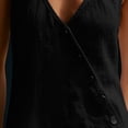 thumbnail image 3 of Iyufng Womens Jumpsuits Sleeveless Button Front Jumpsuits Summer Casual Loose Wide Leg Jumpsuits Overalls, 3 of 8