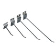 thumbnail image 2 of Gancho de placa de ranura Gancho de una sola línea Blanco Negro Accesorios para teléfonos móviles de supermercado Gancho para estante de joyería, 2 of 4