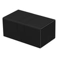 thumbnail image 2 of Colección multifunción Cajas de tarjetas comerciales Estuche organizador de 3 cajones para fútbol Baloncesto Hockey Tarjetas deportivas Tarjetas de juego Recolección de cupones Negro Hugo Caja de almacenamiento de tarjetas, 2 of 10