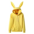thumbnail image 1 of Sudaderas Con Capucha Para Hombres Suéter Sólido Informal Orejas de Conejo Sudadera Con Capucha de Bolsillo de Lana Sudadera Con Capucha Odeerbi ODB-4, 1 of 4