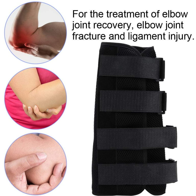 Elbow Brace Splint For Cubital Tunnel Syndrome, Ulnar Nerve Entrapment, Night Sleep Elbow Support With 3 Plates, Elbow Stabilizer For Tendonitis, Tennis Elbow, Elbow Pain Relief, Fit Men & Women-S/M