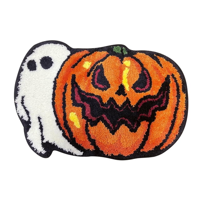 Halloween Bathroom Rugs Halloween Pumpkin Decorations Bath Mats For Bathroom Farmhouse Orange Rugs For Bathroom Decorations For The Home