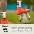 thumbnail image 6 of 4 Pairs Mens Grip Soccer Socks Non Slip Grippy Women Socks for Football Basketball Sports, 6 of 6