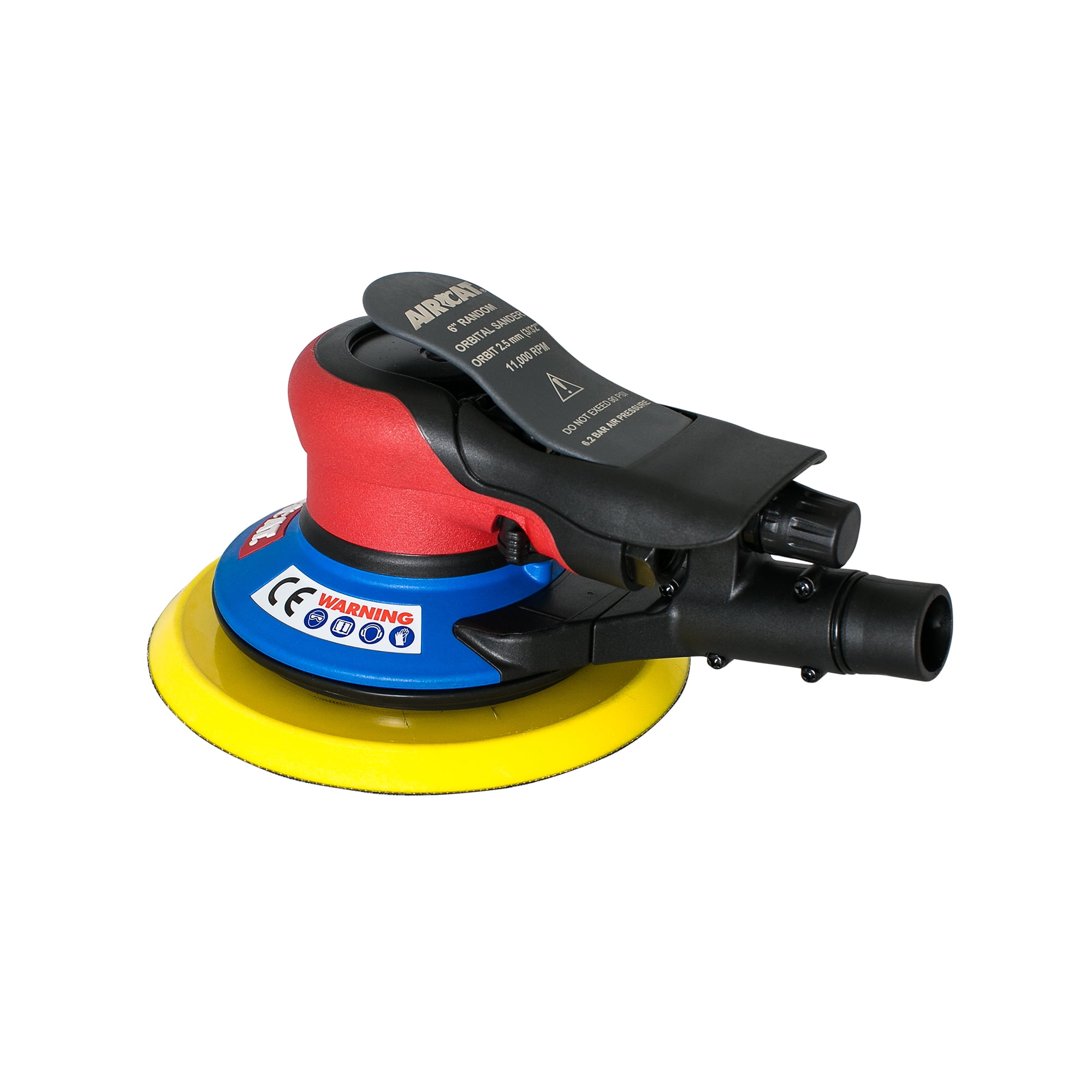 AIRCAT 6" Central Vacuum Palm Sander 3/32" Orbit