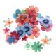 thumbnail image 2 of 360pcs Decorative Flowers Cupcake Toppers Wedding Cake Birthday Party Food Decoration (0.65mm Thickness), 2 of 3