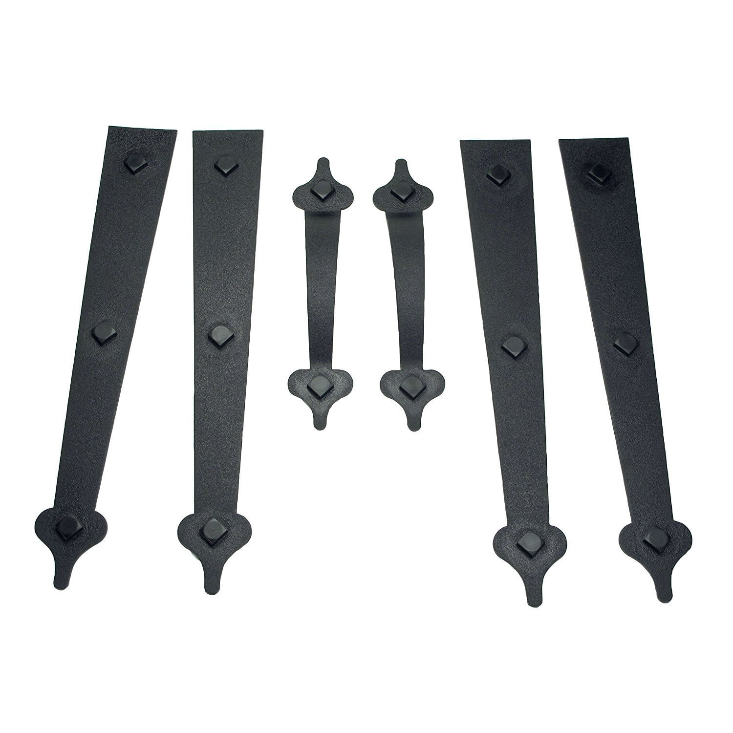 Household Essentials Hinge It 6 Piece Decorative Garage Door Hinge