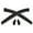 Black, variant on Vonxyz Black Replacement Earsocks Nosepieces Rubber Kits for Oakley Triggerman OO9266 Sunglasses