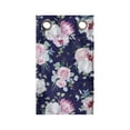 thumbnail image 1 of Vintage Rose Hanging Pocket Organizer, Romantic English Flower Bouquet Pattern, Printed Polyester Storage Bag with Pockets, 9" x 27", Indigo Multicolor, 1 of 2