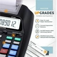 thumbnail image 4 of Catiga CP-90AB 4-inch 12 Digits Printing and Business Calculator, Battery Powered, Black, 4 of 6