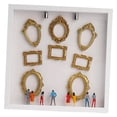 thumbnail image 2 of Kit de marco de caja de sombra con silueta de mini museo DIY para bodas y hogar. Blanco, 2 of 9