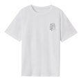 thumbnail image 1 of Camiseta de manga corta para mujer, camiseta de cuello redondo de corte regular para compras navideñas M, 1 of 8