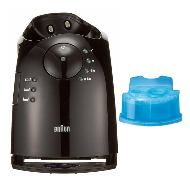 Braun Pulsonic Clean & Renew Base Unit with Clean and Renew Refills