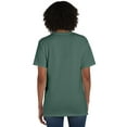 thumbnail image 3 of Hanes Pocket T-Shirt Unisex Garment Dyed Cotton Short Sleeve Tee Crewneck Ringspun Cotton, 3 of 4