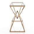thumbnail image 4 of Stola Glass Top Sofa Table, Gold, 4 of 6