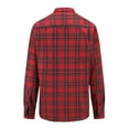 thumbnail image 2 of Braveman Men's Buffalo Plaid Button Down Classic Fit Flannel Shirt, 2 of 3