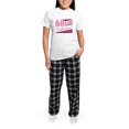 thumbnail image 5 of CafePress - 60 & Fabulous Women's Light Pajamas - Women's Short Sleeve Print T-Shirt and Pants Light Cotton Pajama Set, 5 of 7