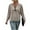 Khaki, variant on HAiming Womens Tops Long Sleeve Half Zip Crew Neck Solid Color Shirt Casual Pullover Fall Trendy Clothes