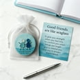 thumbnail image 2 of Shoreew Good Friends Are Like Seaglass Keepsake Gift Sea Glass Art Pocket Hug Token with Card Friendship Gifts for Female Friends, 2 of 6