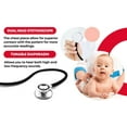 thumbnail image 3 of Ever Ready First Aid Dual Head Stethoscope, Black, 3 of 8