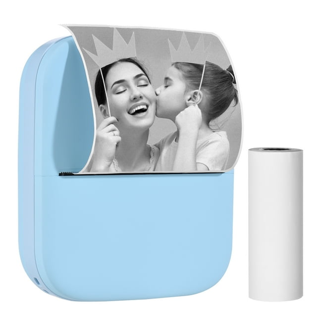 Abody X1 Portable Mini Pocket Printer 80mm BT Wireless Thermal Photo Printer 300dpi Picture Memo Notes Lists Journal Receipt Paper Printer Sticker Inkless Printing