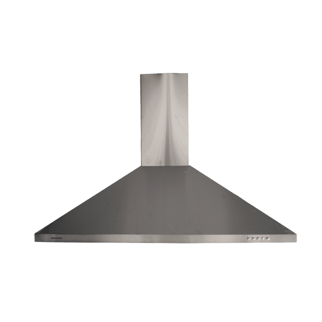 CAMPANA DE COCINA 90CM ACERO INOXIDABLE PIRAMIDAL MAXIMS HC91125AS EXTRACTORA Y RECIRCULADORA