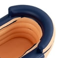 thumbnail image 6 of Dwellnix PVC Portable Inflatable Adult Blow Up Bathtub Bath Tub Travel Spa Warm Folding, 6 of 8