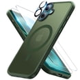 thumbnail image 1 of Funda Meifigno diseñada para iPhone 16 de 6.1 pulgadas con protectores de pantalla, 1 of 6