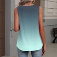 thumbnail image 6 of Qwertyu Womens Tank Tops V Neck Ruched Cute Summer Tops Loose Fit Casual Sleeveless Beach Vacation Clothes for Woman 2026 Light Blue XL, 6 of 6