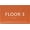 Burnt Sienna, variant on ADA CENTRAL SIGNS - 6" X4" Floor 3 Sign - ADA Compliant Tactile Graphics Grade 2 Braille Text | Wall Mount Plastic Directional Assistance, Floor Number Sign for Office, Schools, Hospitals, Apartments