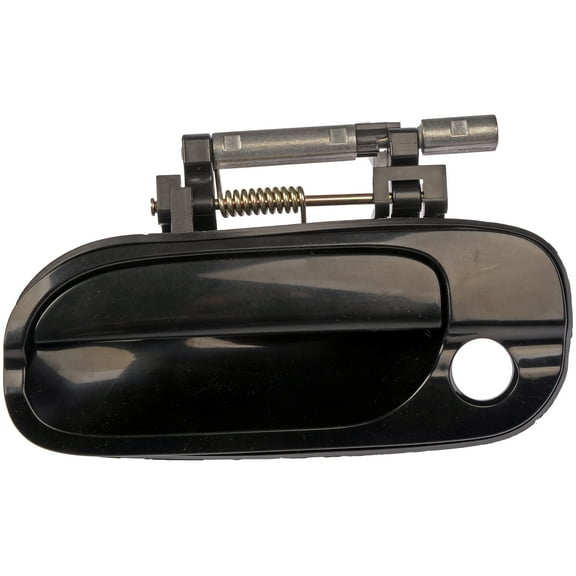 Dorman 80807 Front Driver Side Exterior Door Handle for Specific Nissan Models, Smooth Black