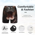 thumbnail image 5 of Lsque Mens Swim Trunks Playful Baby Hippo Splash Pattern - Bathing Suit Compression Liner - Beach Swim Shorts Swimwear - (S-3XL) - Stretch Quick Dry -X-Large, 5 of 9