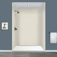 thumbnail image 6 of Transolid Expressions 60" X 60" X 96" 6-Piece Tub/Shower Wall Kit with Extension Kit, Cameo, 6 of 6